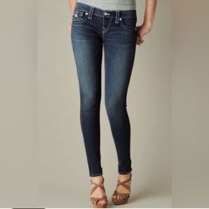 True Religion Dark Blue Skinny Jeans